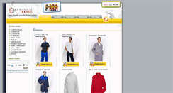 Desktop Screenshot of kurumsaltekstil.net